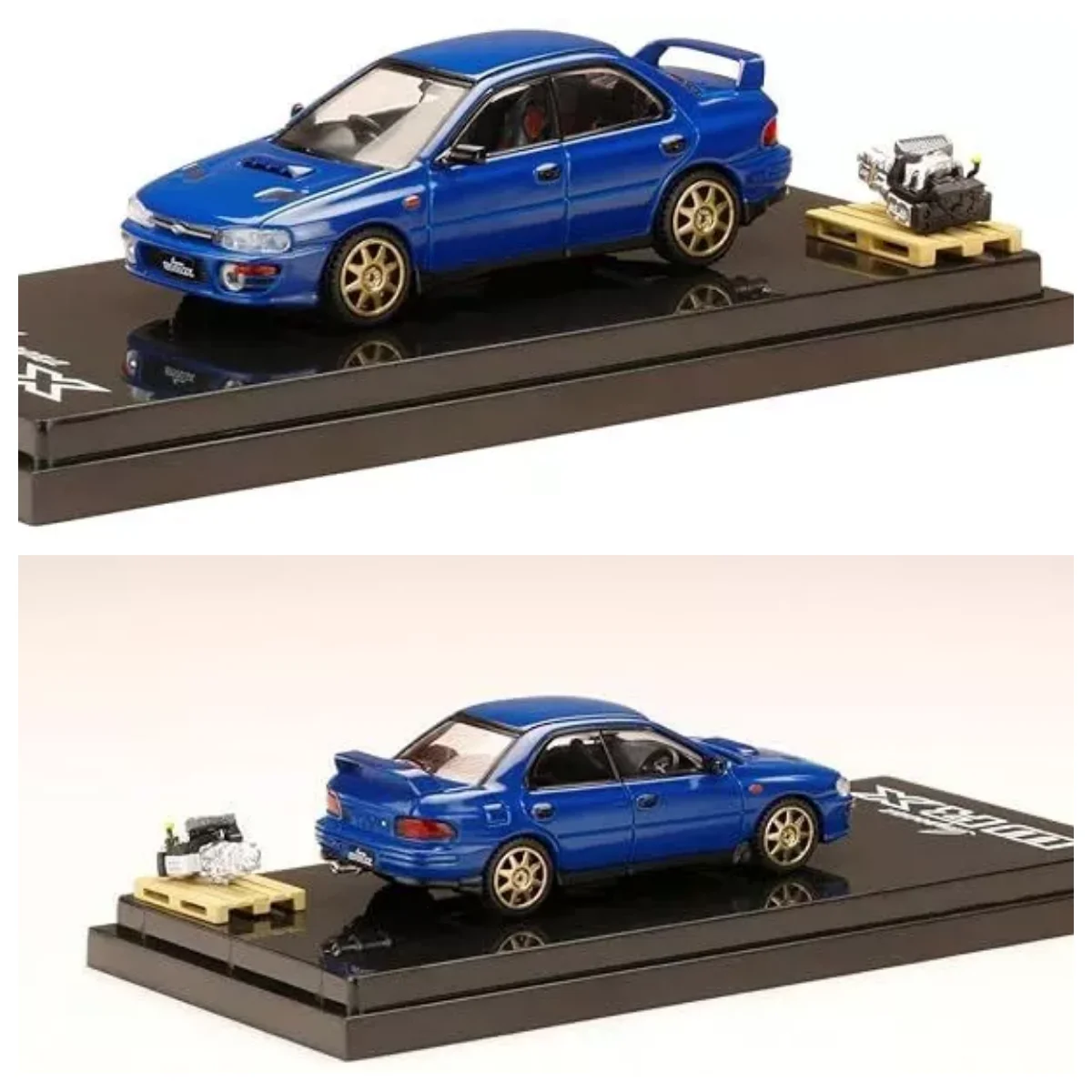 

HJ642013BBL Hobby Japan 1:64 Impreza WRX (GC8) 1992 Sports Blue Diecast Model Diecast Model Car Collection Limited Edition Hobby