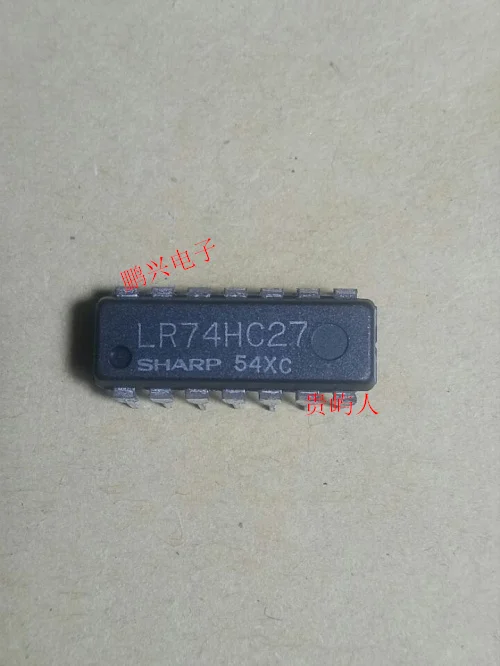 

Free shipping LR74HC27 IC DIP-14 10PCS