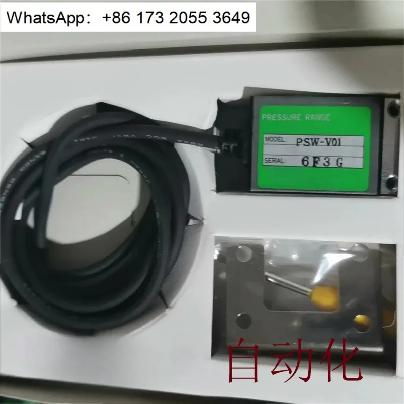 Sensor de Presión PSW-V01 PSW-P01 con Cable para Monitoreo y Control de Presión en Sistemas Neumáticos