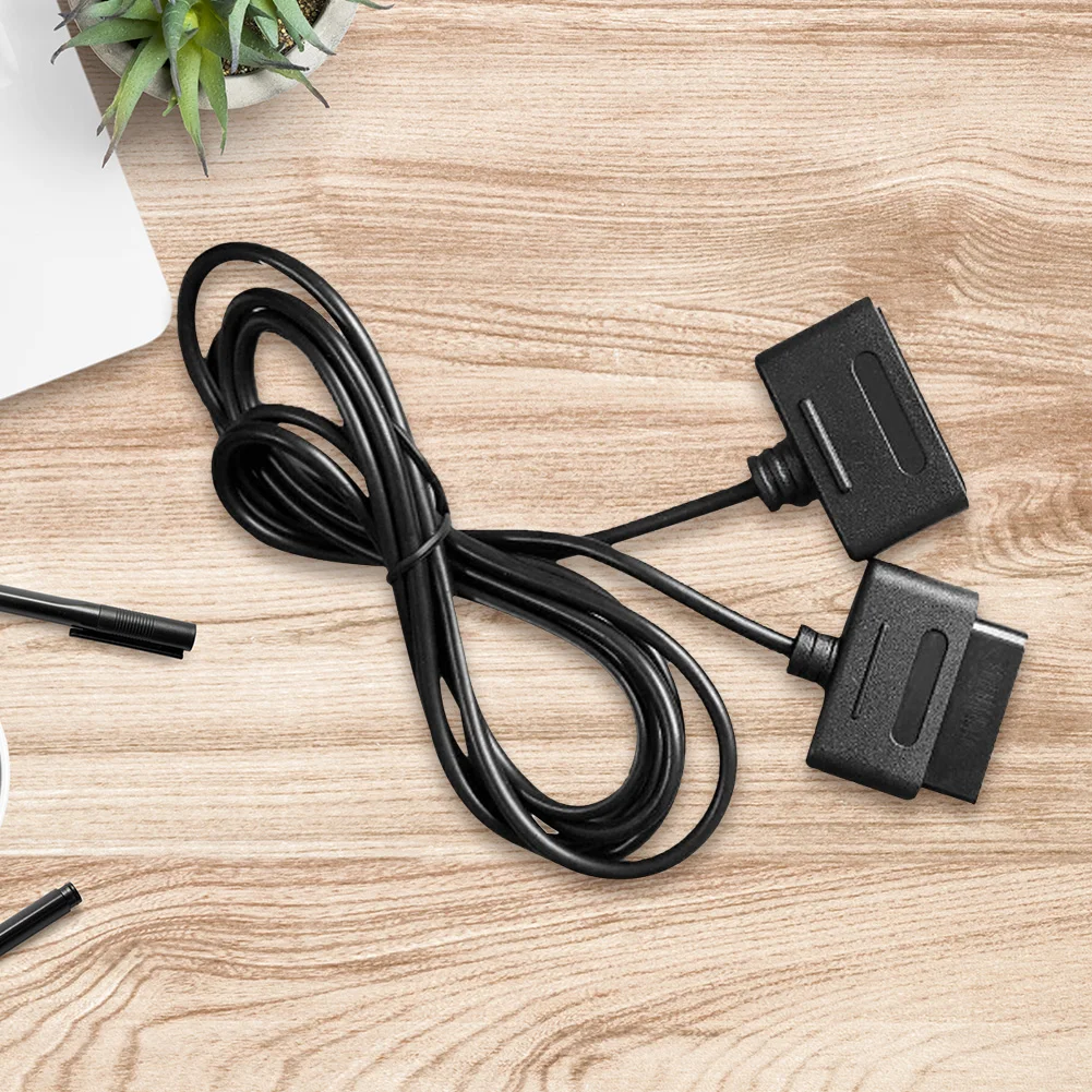 1.8m Game Controller Extension Cable Data Cord Controller Gamepad Cable Extension Cable Cord for Nintendo SNES Controller