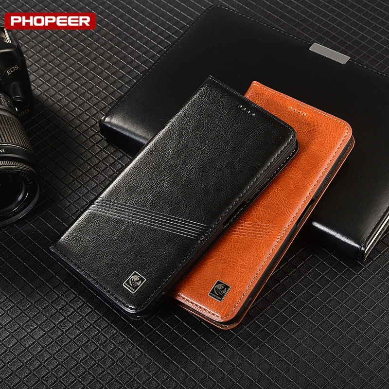 Pour Motorola Edge 50 60 Pro Fusion étui en cuir véritable pour Moto Edge 30 40 50 Pro Ultra Lite Neo flip aimant portefeuille couverture de téléphone