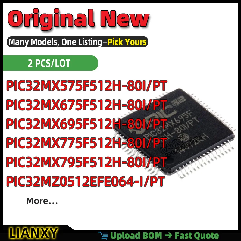 pic32mx795f512h-80i-pt-pic32mx575f512h-80i-pt-pic32mx675f512h-80i-pt-pic32mx695f512h-80i-pt-pic32mz0512efe064-i-pt-tqfp-64