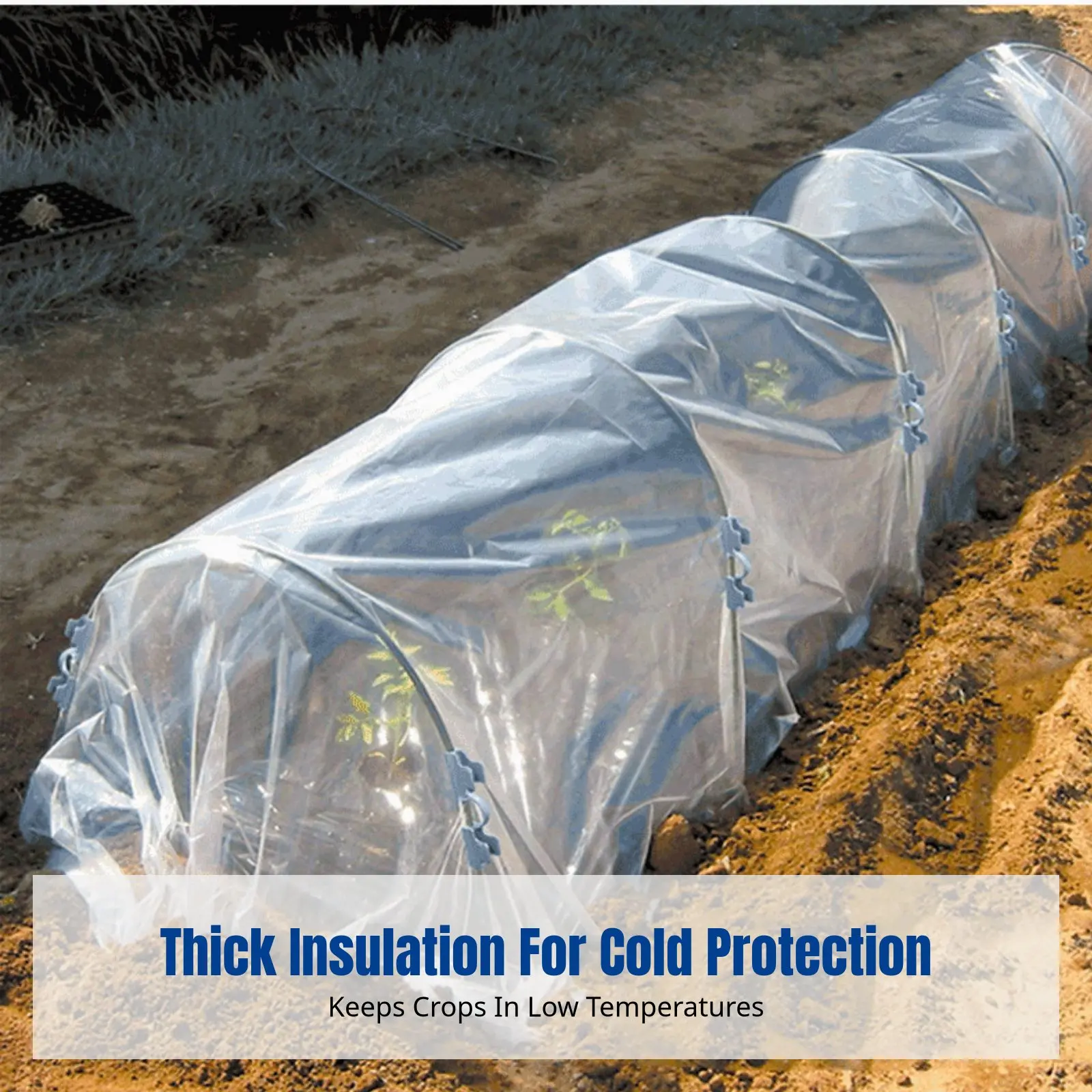 

Утолщенная тепличная пленка, теплоизоляционная, морозостойкая, прозрачная полиэтиленовая пленка для выращивания овощей, сельскохозяйственных культур и садоводства