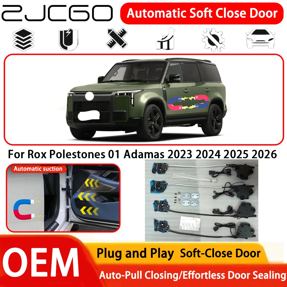 

Система автоматического мягкого закрывания дверей (Soft Close) для автомобилей Rox Polestones 01 Adamas 2023-2026, OEM, Plug and Play