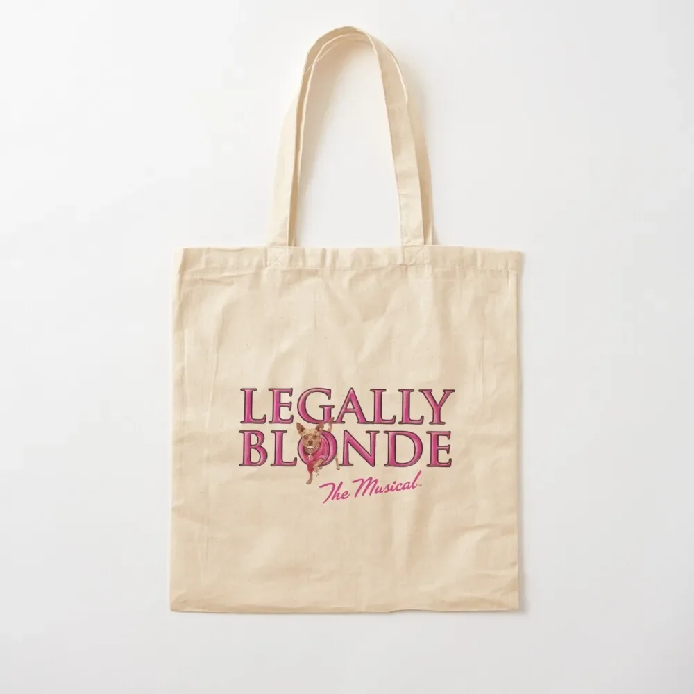 

legally blonde the musical sticker Tote Bag Reusable bags custom tote bag shopper bag women Beach