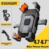 Essager 360° Rotatable Electric Bicycle Phone Holder for iPhone Huawei Xiaomi MTB Bike Motorcycle Stand Bracket Non-slip Cycling