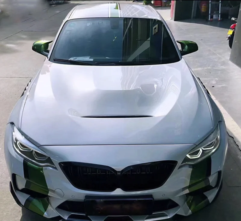 

Easy Installation Upgrade Iron Aluminum Front Bonnet Hood GTS Style Engine Cover for BMW 2 Series F22 F23 F87 2014-2020