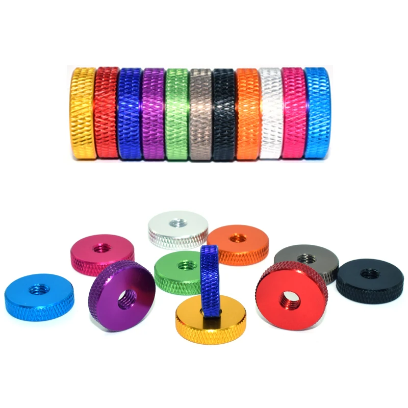 Tuercas de Ajuste M3 M4 M5 M6, Tuercas de Aluminio 6061, Herramienta de Inspección y Accesorios para Modelos de Gimbal