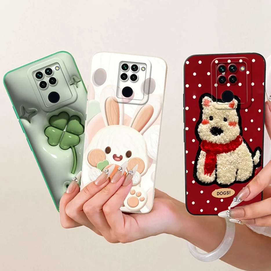 Funda para Xiaomi Redmi Note 9, Note 9S, diseño de dibujos animados, pintada con motivos de dulces, funda de silicona suave para Redmi Note 9 Pro Max, Note9 S, Fundas