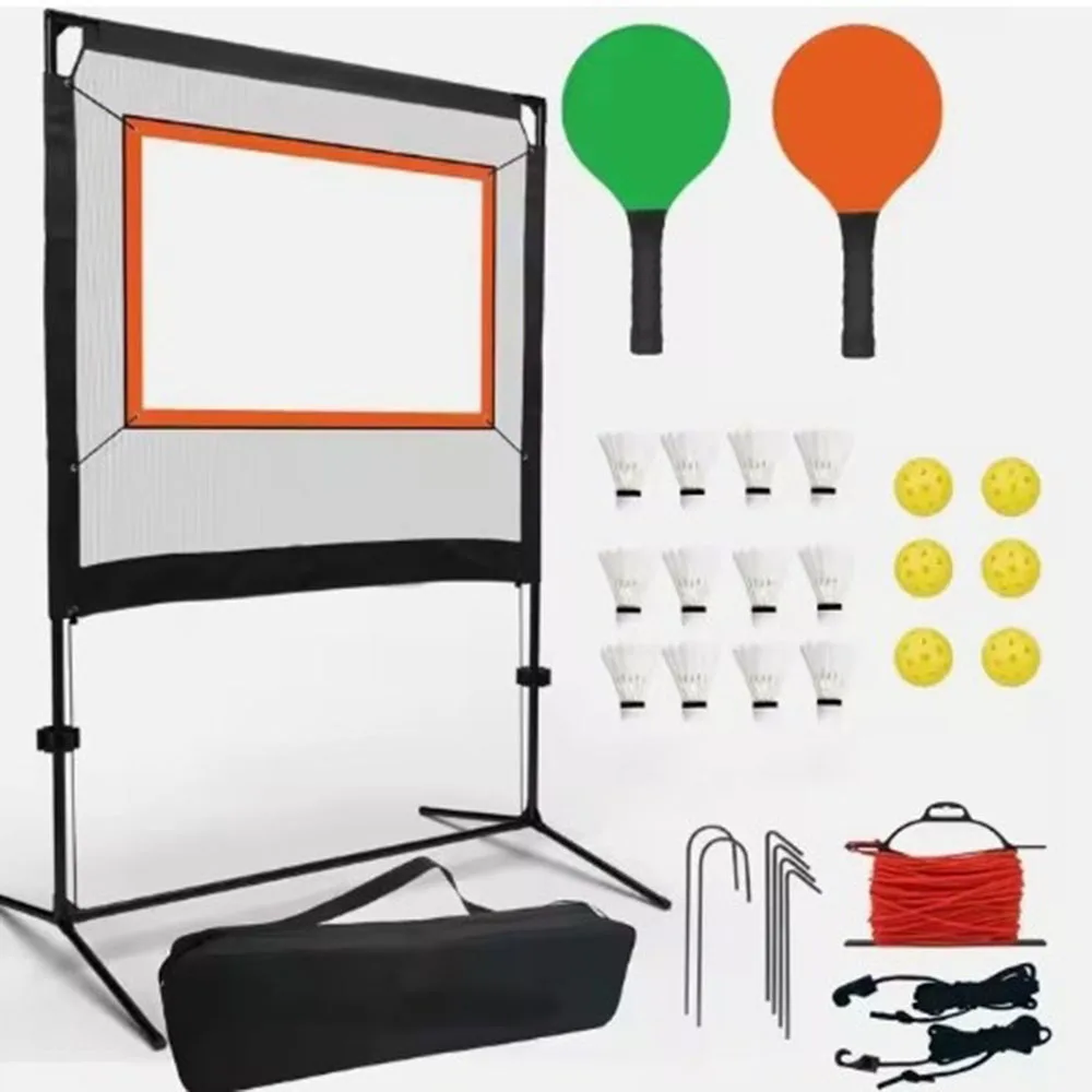 

Original Indoor/Outdoor Training Equipment No Boundaries Pickleball Tennis-a Whole New Spin for Fun Games Kids Adults Tennis Net