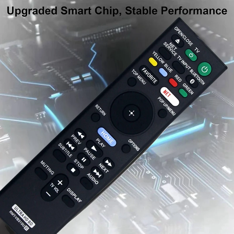 Replace RMT-VB310U Remote Control For Sony RMT-VB310U ULTRA HD Blu-Ray BD DVD Disc Player