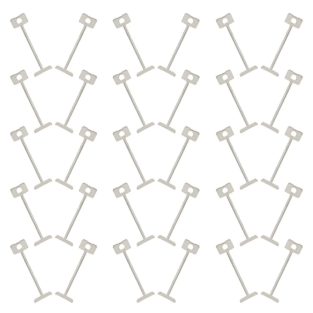 

200Pcs Steel Tile Leveling Spacers 1.5mm Reusable Ceramic Floor Wall Tile Installation Tool Precision Alignment Pin for DIY