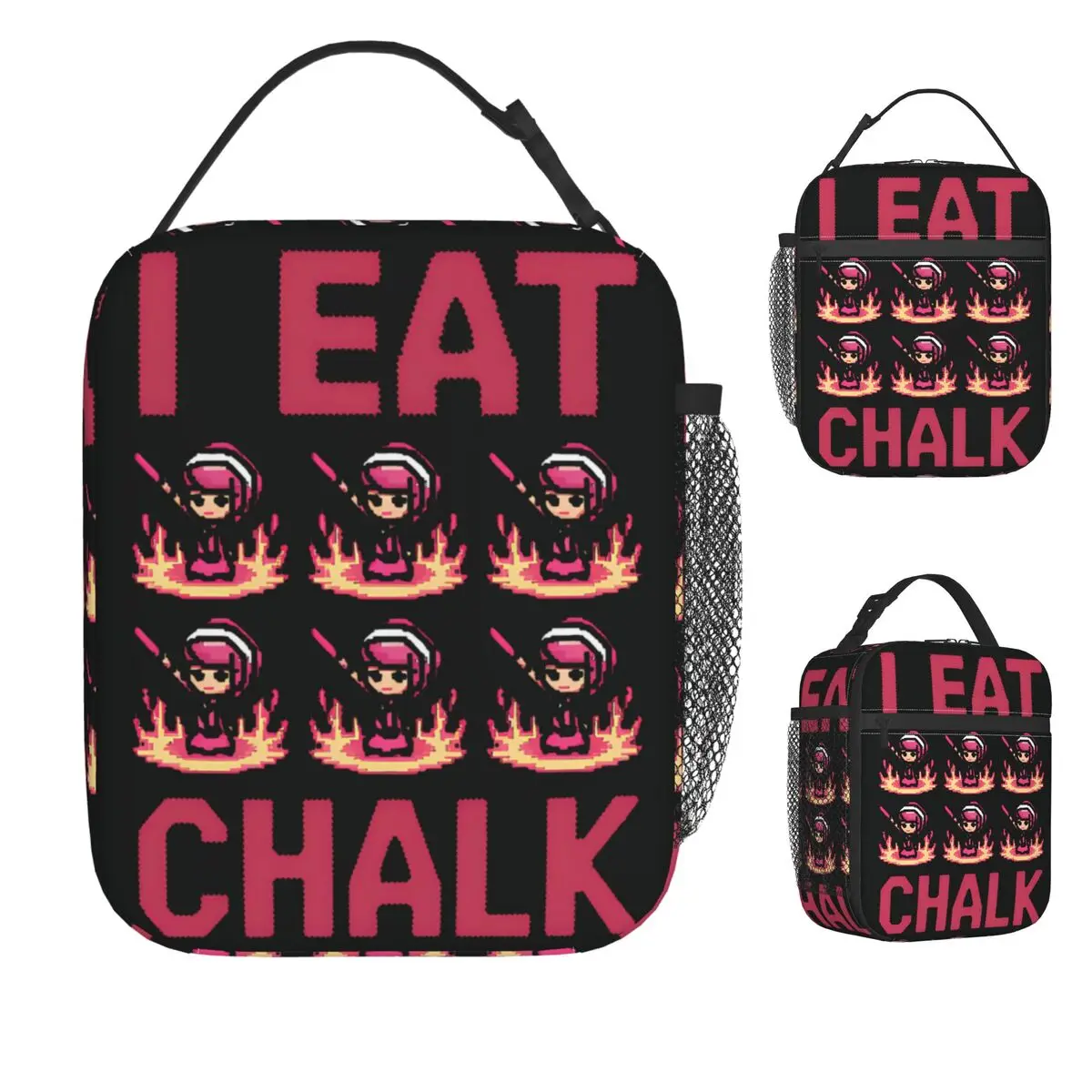 

Сумка-холодильник I Eat Chalk Susie Deltarune, коробка для обеда для пикника для детей, забавные термосумки для обеда на заказ, сумка-холодильник Оксфорд