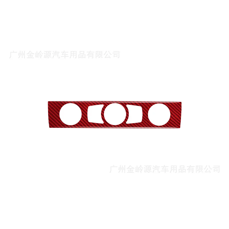 for 04-07 BMW 5 Series E60 car interior modification carbon fiber central air conditioning air outlet panel