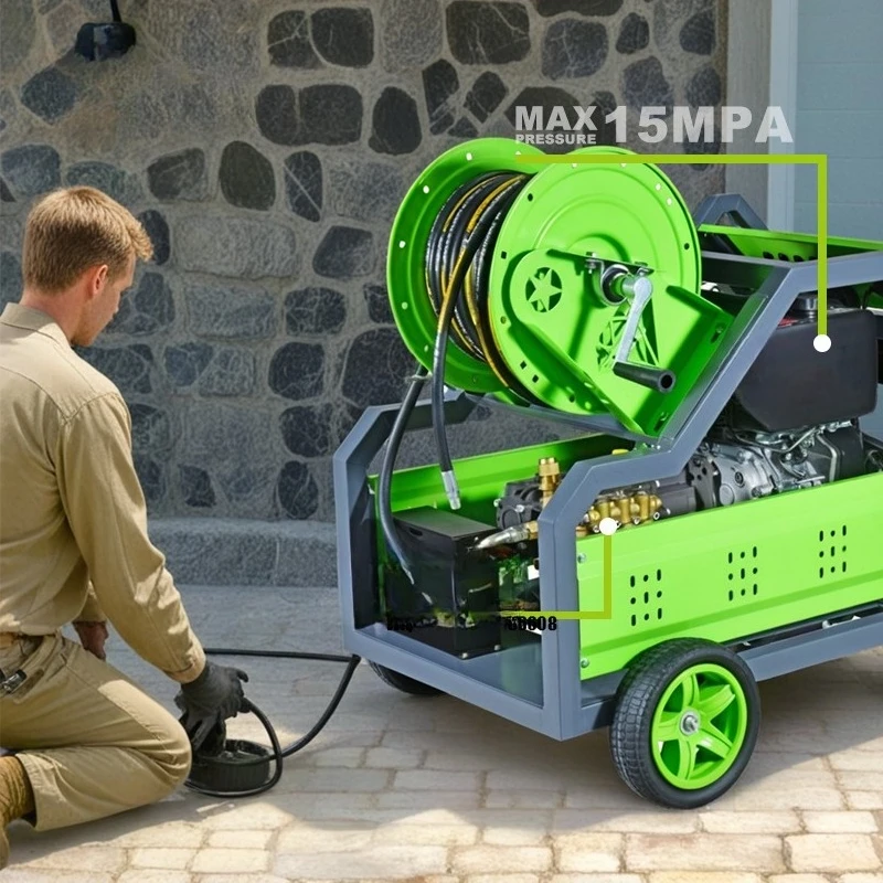 معدات تنظيف المجاري الصناعية غسالة الضغط غسالة الصرف الثقيلة #1