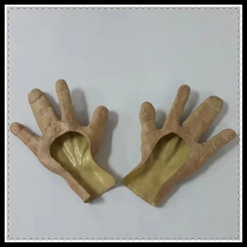 Halloween Festival Party Cosplay Magical Gloves Skeleton Mittens Props Accessories Ghost Claw Punk Gift Alien UFO Hand Gloves