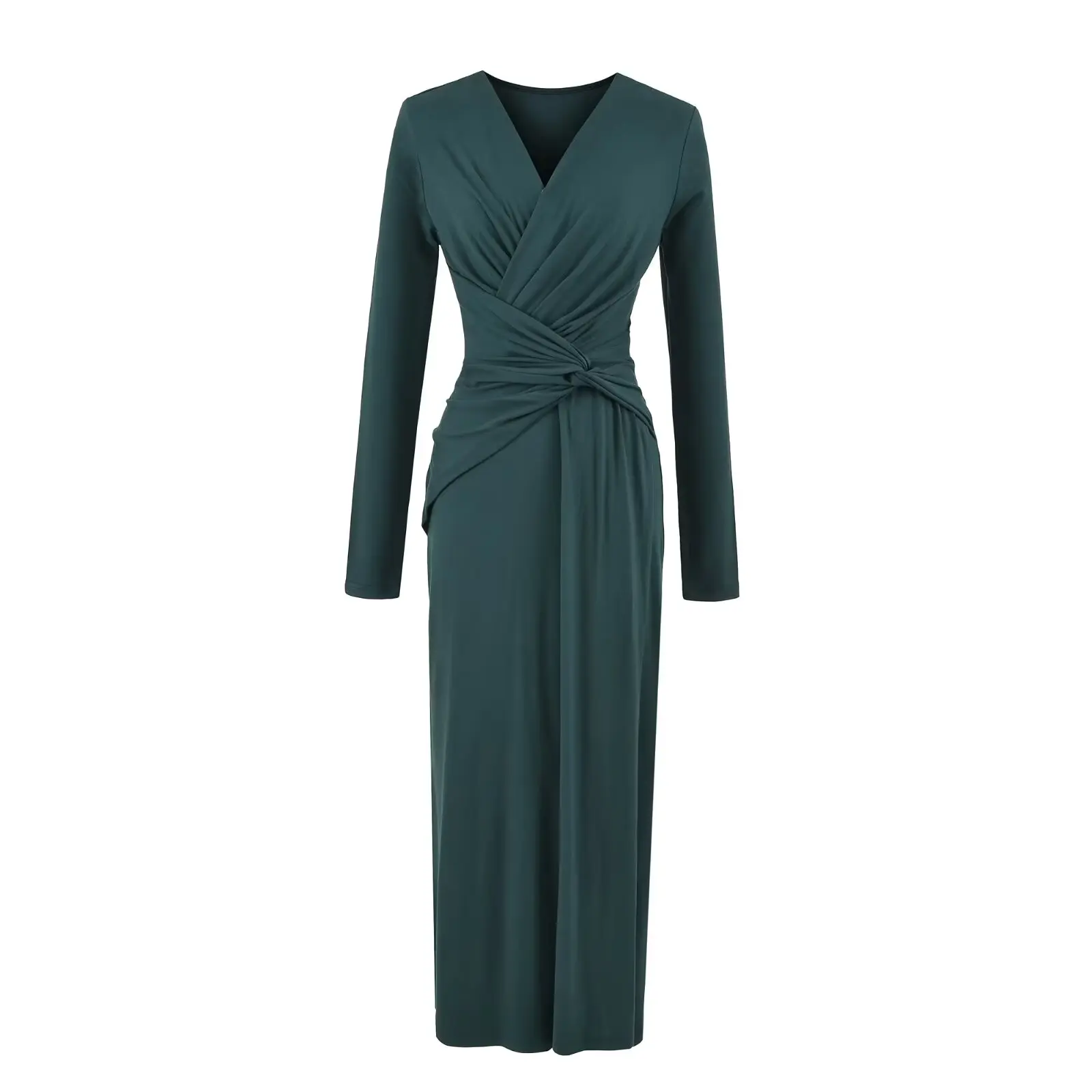 Ele V-ne Nó Cintura Longa Sve Dr Feminino Emagrecimento Interno Desgaste Base Camada Envoltório Longo Dr Commute Sle