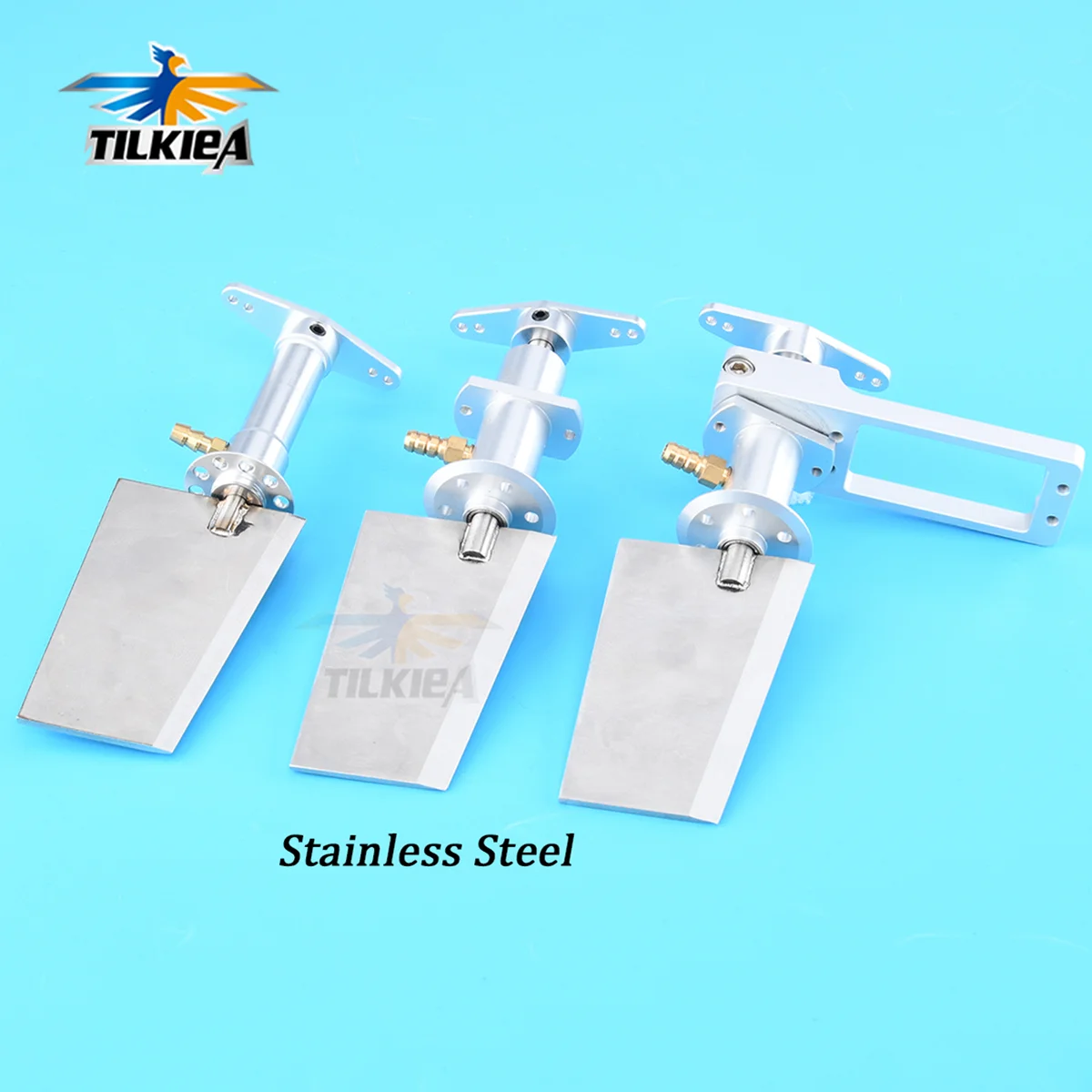 FSR-V الدفة المياه المعدنية عجلات القيادة تصاعد قوس عدة 70 مللي متر الدفة مع ذراع الروك المؤازرة لقارب سباق غاسو RC