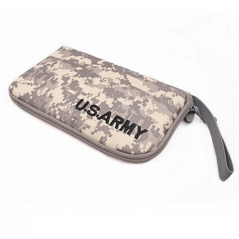 Specialist Series Tactical Single Handgun Firearm Case Pistol Bag for Outdoor Hunting Shooting Range, Lockable Zipper