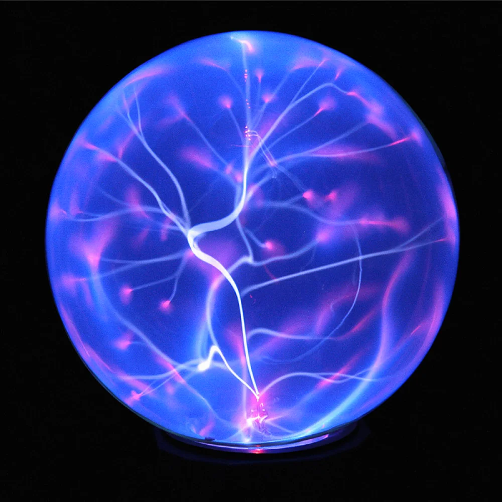 Electric Nebula Plasma Ball Light Creative Sound Control Lightning Sphere Night Lamp For Kids Birthday Desk Decor