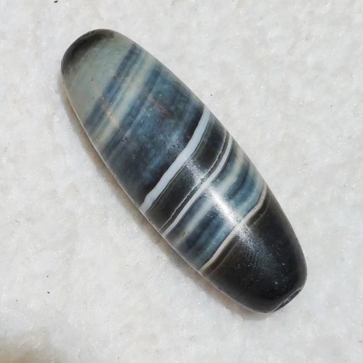 1pcs Tibetan ethnic style natural wrapped agate bead necklace pendant DIY cultural and decorative accessories Dzi
