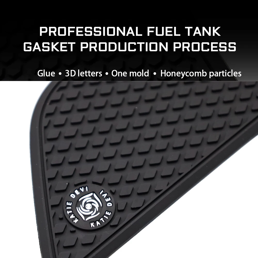 جديد لـ KAWASAKI Z900 Z900se Z900 se 2025 2026 دراجة نارية عدم الانزلاق الجانب خزان الوقود ملصقات وسادة مقاومة للماء المطاط ملصق