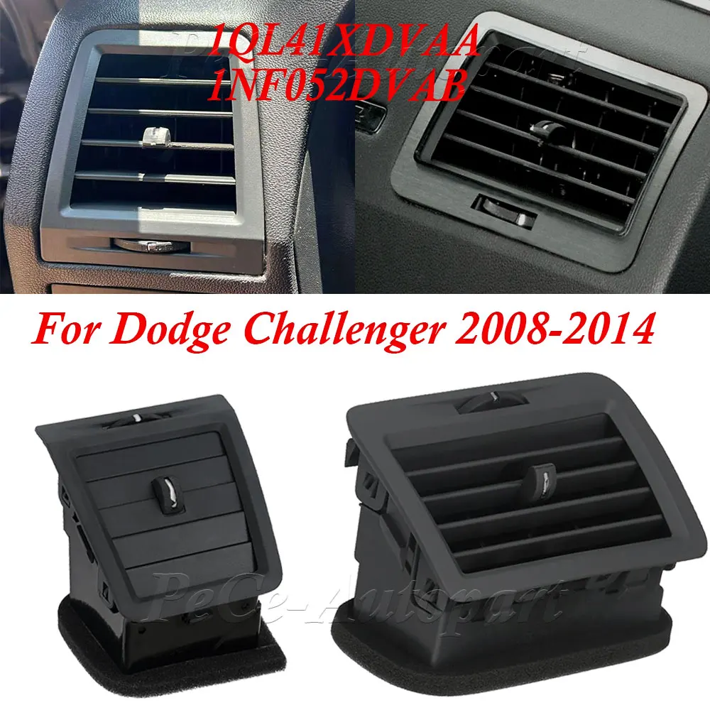 

Вентиляционное отверстие приборной панели (левое/правое) 1QL40XDVAA 1QL41XDVAA для Dodge Challenger 2008-14, воздуховод кондиционера, автозапчасти