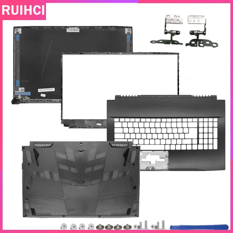

Новинка для GF75 Seris MS-17F1MS-17F2 MS-17F3 MS-17F4 MS-17F5, задняя крышка ЖК-дисплея/передняя панель/верхняя крышка упора для рук/нижняя часть корпуса
