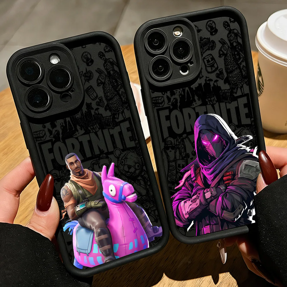 Cool Game Fortnites Phone Case For Samsung S26 S25 S24 S23 S22 S21 S20 F06 M16 Note 20 FE Plus Ultra 4G 5G Soft Silicone Cover