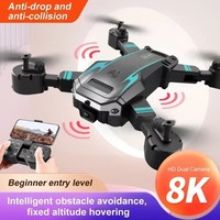 5000M New Professional Foldable Quadcopter Aerial Drone S6 HD Camera GPS RC Helicopter FPV WIFI Obstacle Avoidance Toy Gifts