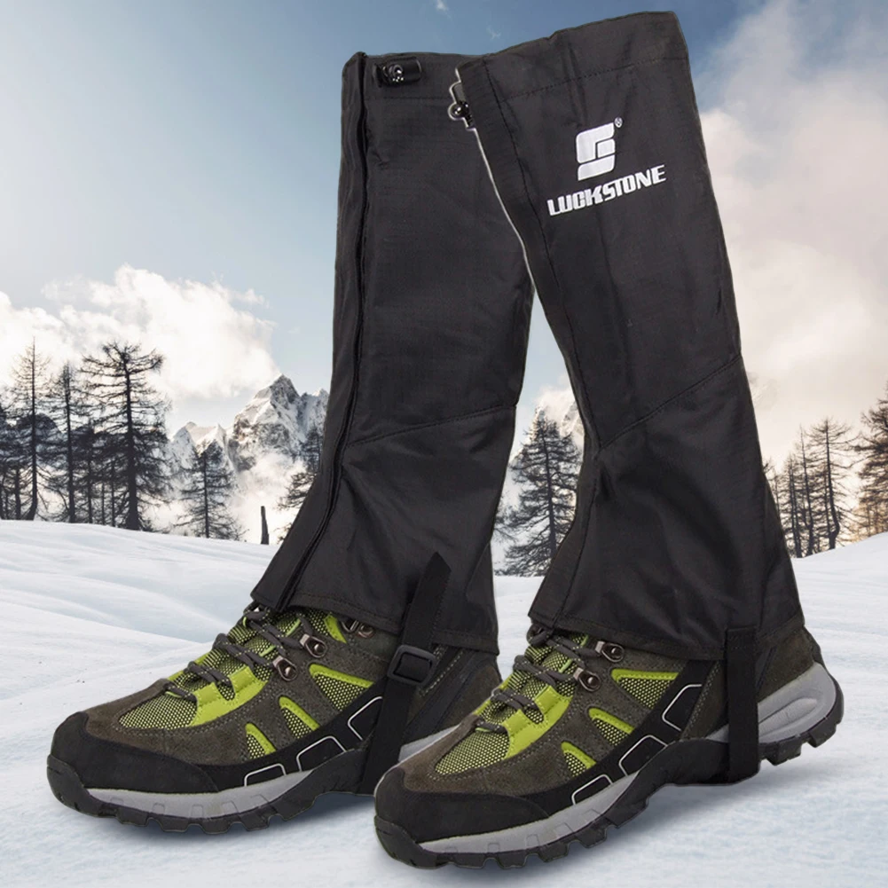 Leg Hiking Gaiters Waterproof Shoe Gaiters Lightweight Men Women Rain Boot Gators Breathable for Walking Mountain Snowshoeing