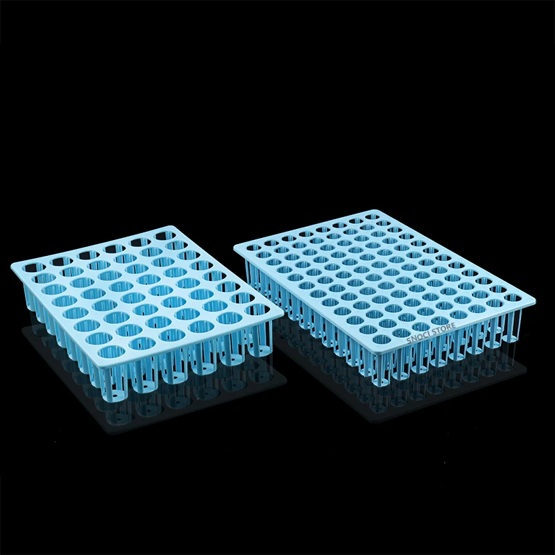 Test Tube Rack Centrifuge Storage Organizer Vial Holder Multifunction Sampling PP Material Pipe Shelf Bracket