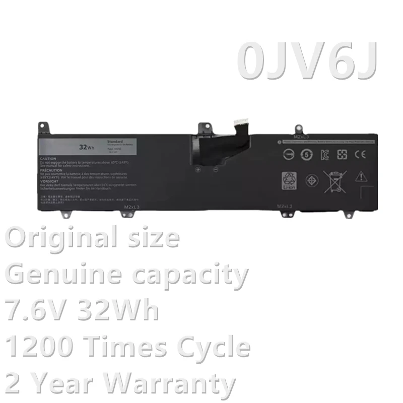 CSBD 0JV6J PGYK5 8NWF3 Laptop Battery 7.6V 32Wh for Dell Inspiron 11 3148 3153 3162 3164 3168 3169