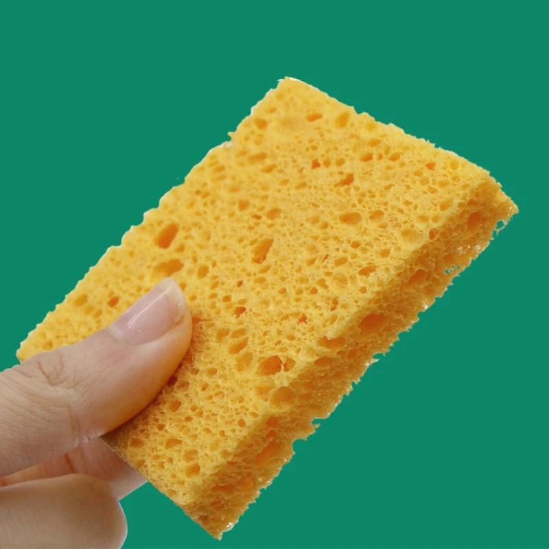 10pcs Soldering Iron Tips Cleaning Tool Sponge Cleaner High Temperature Enduring Condense Sponge for Welding Tips