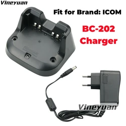 BC-202 rine LI-ION Chargeur de Batterie pour ICOM BP-271 BP-272 BP-307 pour ID-31 ID-31A ID-31E ID-51A ID-51E IC-705 Radios Chargeur