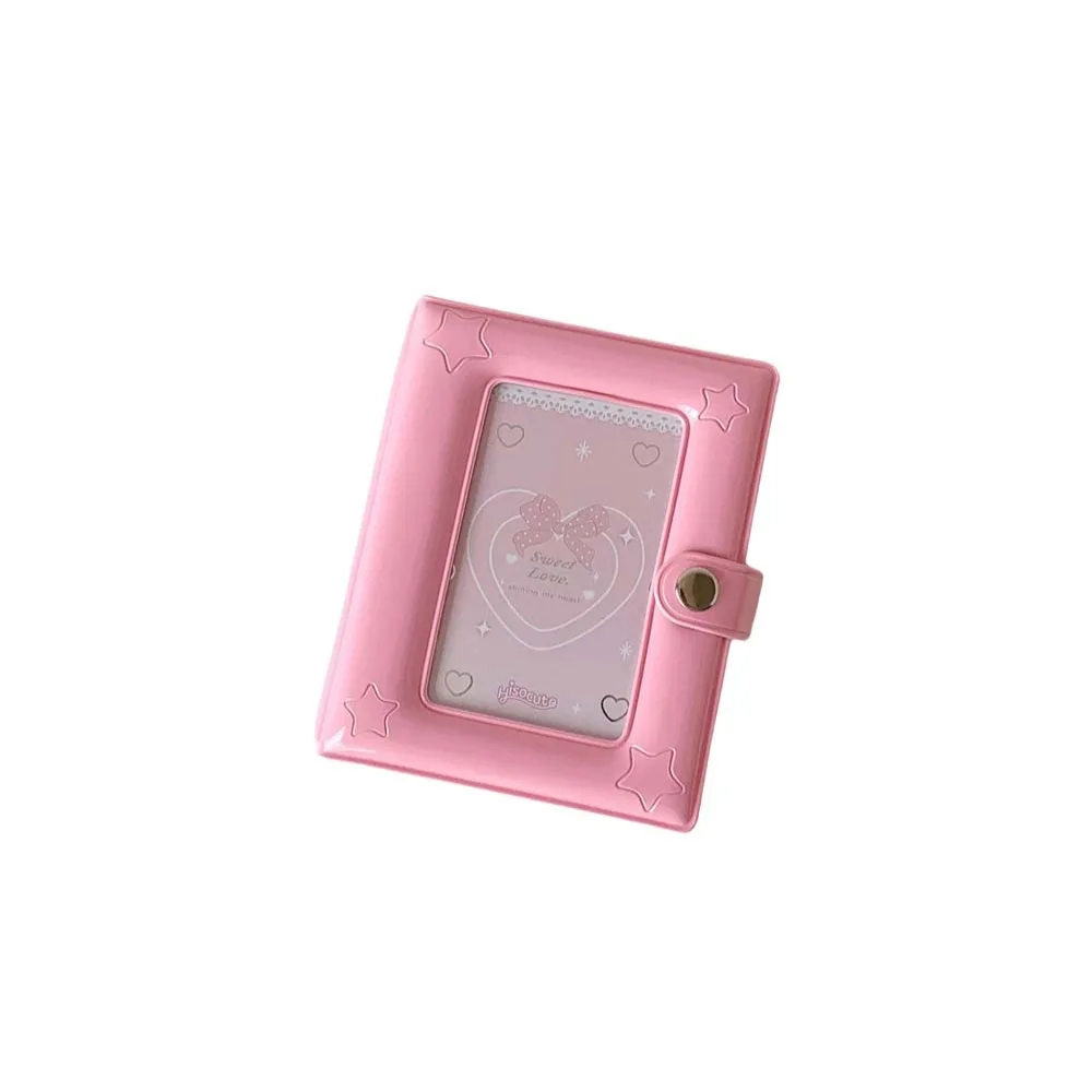 

3in ID Photo Korean Photocard Holder PVC Card Cover Decoration Idol Card Display Protector Korean Style Picture
