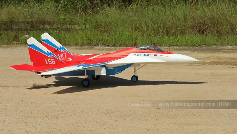 Freewing Electric RC Dual 80mm EDF RC Plane Jet Model MIG29 Mig-29