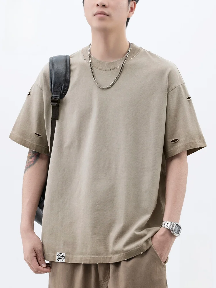 

PaulFrank Loose Fit round Ne ort Sve T-irt Men's Summer Casual Breathable Comfortable Cotton Base Layer irt