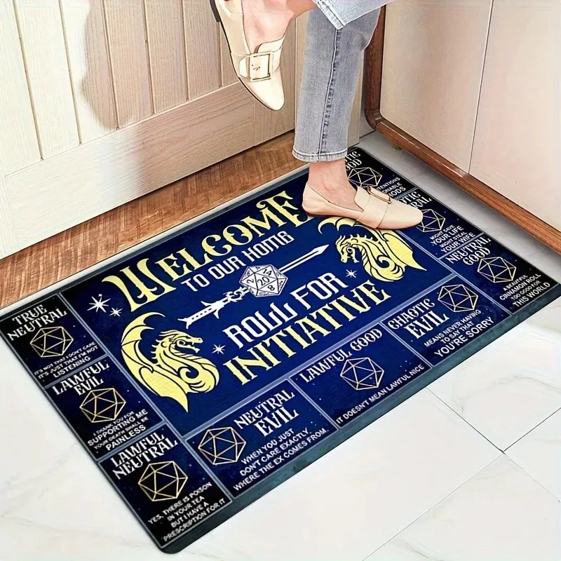 Carpets 3D Graphic Wizards Welcome Muggles Tolerated Floor Mat Fashion Flannel Indoor Doormats Kitchen Mats 160x220cm