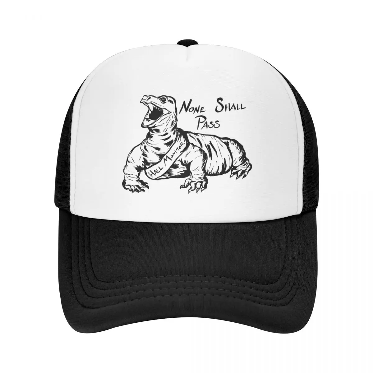 Hall Monitor — None Shall Pass Baseball Cap Custom Cap New In Hat Luxury Brand Luxury Woman Men's