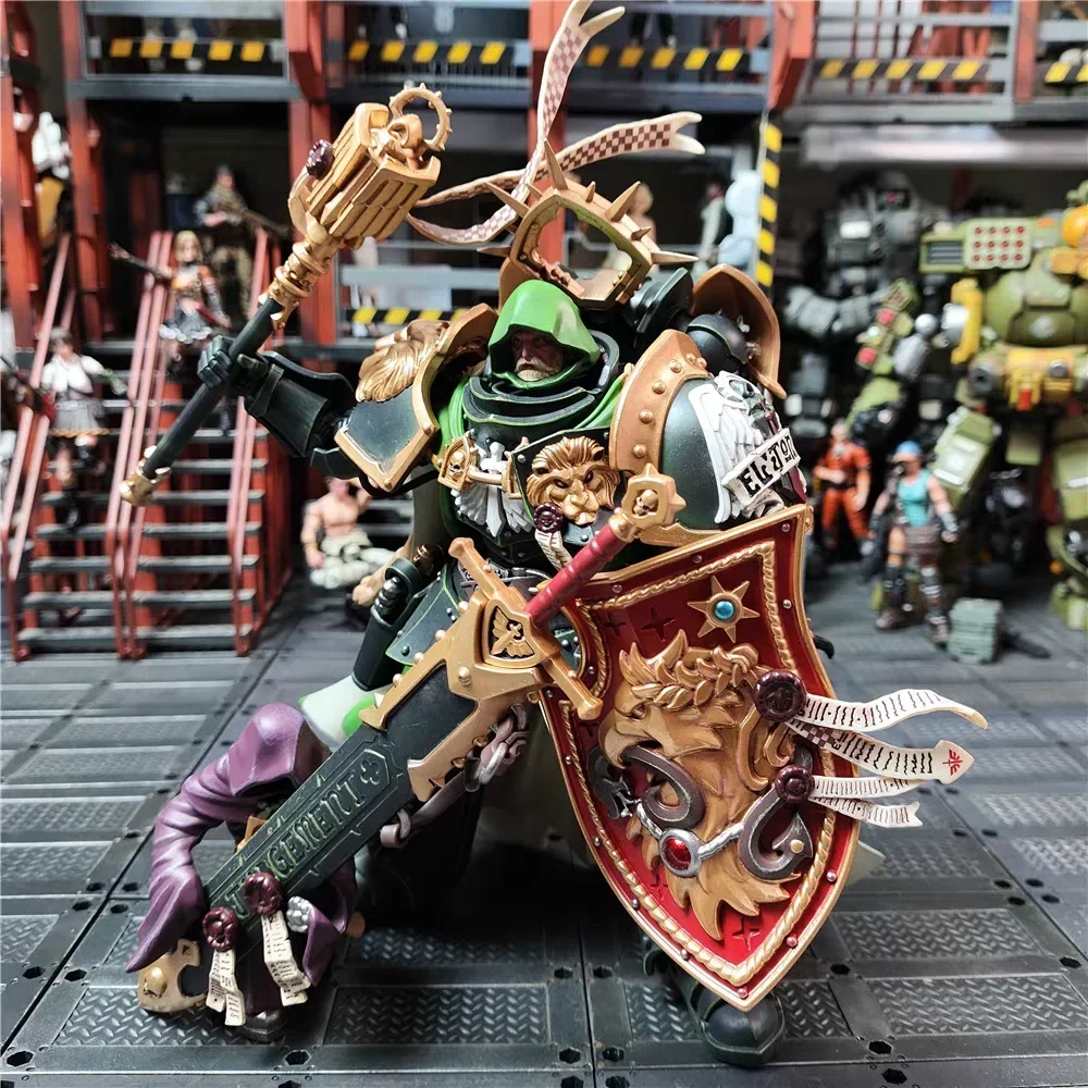 JOYTOY Warhammer 40k 1/18 Dark Angels Primarch Lion Jonson Anime Action Figure Modell Spielzeug Sammlung Ornamente Geschenke Auf Lager