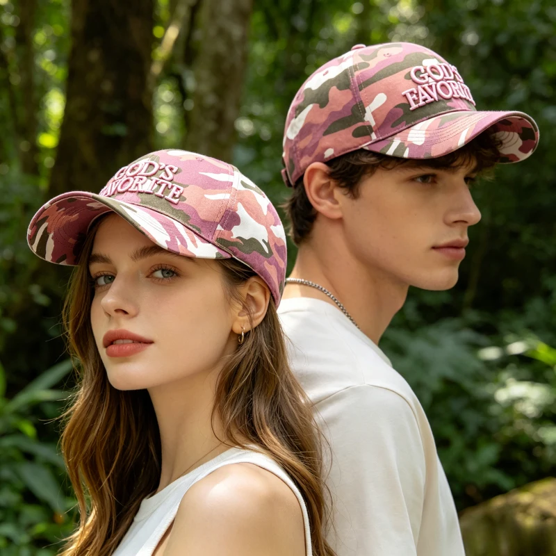 

Vintage Jungle Camo Baseball Cap Men Women Washed Distressed Soft Top Letter Embroidered Hunting Hat Outdoor Tactical Sunhat