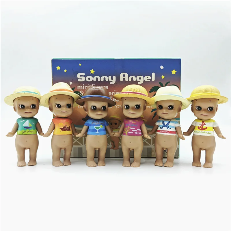 

2025 Sonny Angel Blind Box Summer Series Caribbean Sea Version Mini Anime Figures Ornaments Dolls Fans Children Birthday Gift