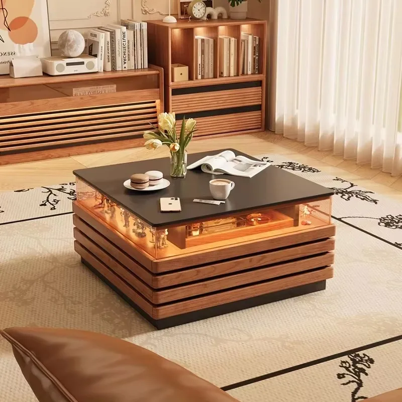 

Storage Living Room Side Table Metal Modern Luxury White Bedroom Coffee Tables Mobile Design Mesa De Centro Sala Furniture Home