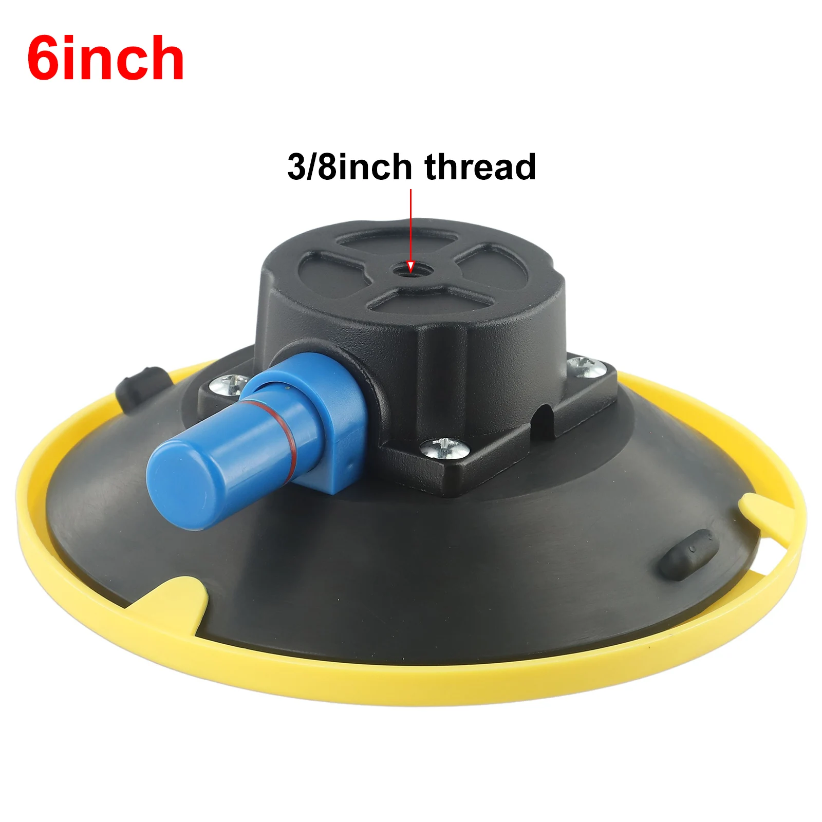 

6 Inch Vacuum Suction Cup Base Manual Pump Glass Suction Cup Car Repair Tool Thread Base Manual Pump Glass Suction Cup Tools