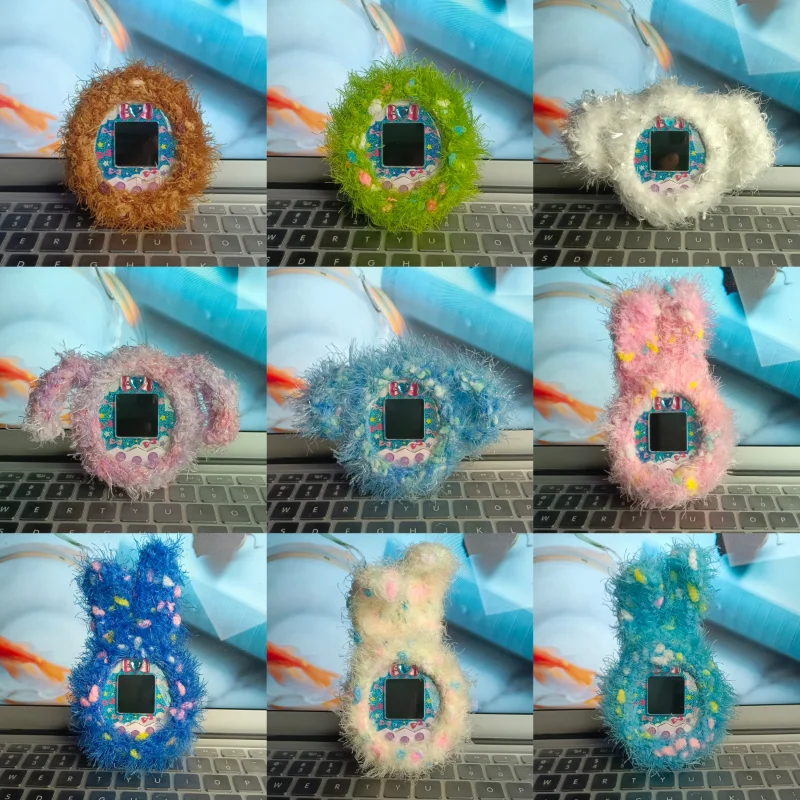 Yeni Tamagotchi Koruyucu Kapak MIX/MEETS/PS/4U/PIX/UNI Silikon Evrensel Koruyucu Kapak Peluş Kapak Hediye Sıcaklık