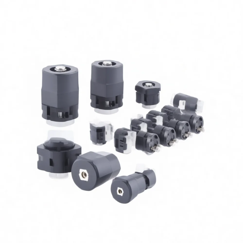 50A Full Sheath Battery Clips Car Testing Crocodile Clamps Electric Connector Nickel Plated Steel J60027 Red Black Accessory