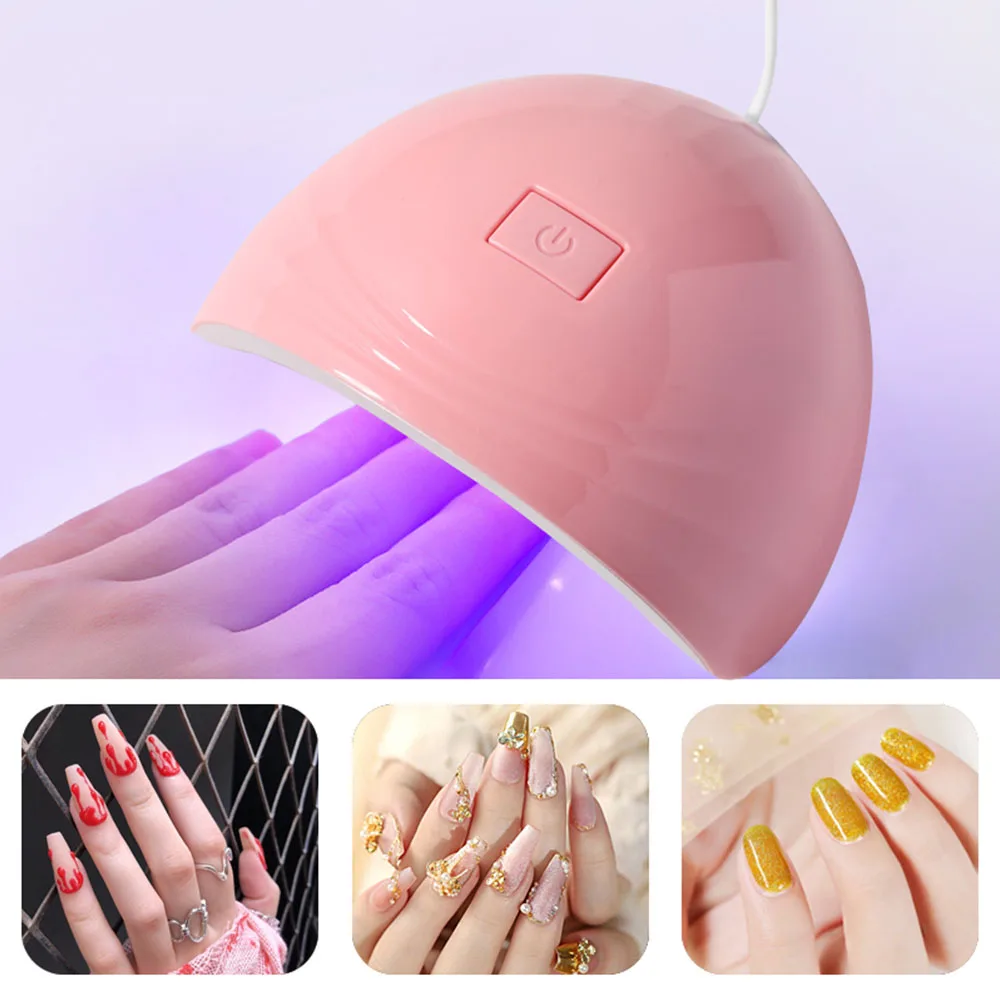 CNHIDS Professional Nail Salon Drying Lamp Manicure UV Nail Dryer Curing Gel Nail Polish With USB Smart Timer Sun Light Nail Art