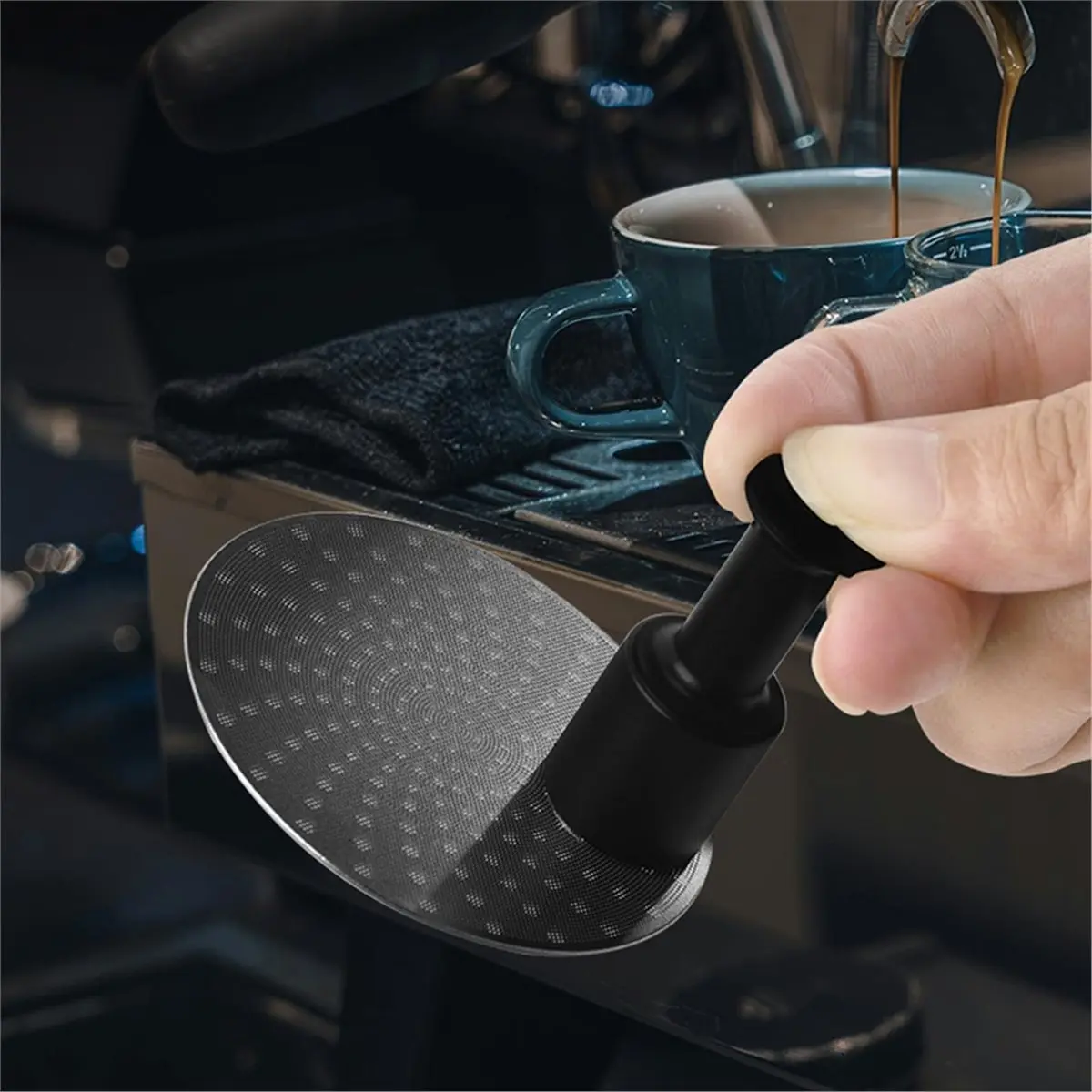 Metal Suction Tool for Easy Coffee Puck Screen Removal Espresso Machines Builts with Metal Shell