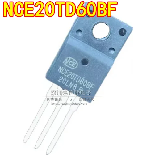 10PCS NCE20TD60BF 20A 600V TO-220F brand new IGBT transistor